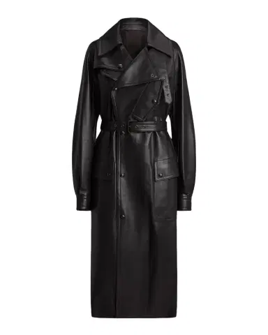 Ralph Lauren Collection Soft Leather Belted Trench Jacket | Thumbnail 1 Ralph Lauren Collection Soft Leather Belted Trench Jacket | Thumbnail 1