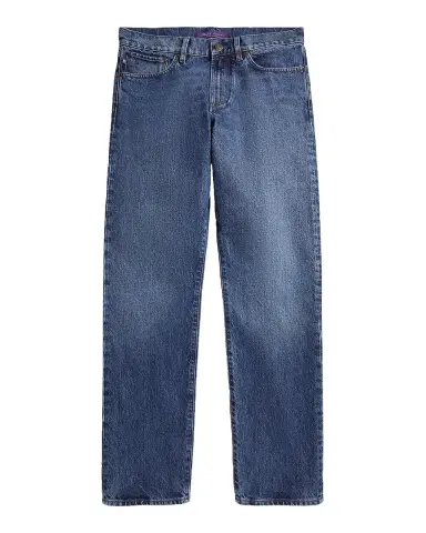 Ralph Lauren Purple Label Men 's Italian Denim Straight-Fit Jeans | Thumbnail 3 Ralph Lauren Purple Label Men 's Italian Denim Straight-Fit Jeans | Thumbnail 3