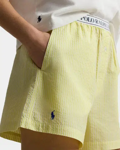 Polo Ralph Lauren Seersucker Logo-Waistband Boxer Shorts | Thumbnail 5 Polo Ralph Lauren Seersucker Logo-Waistband Boxer Shorts | Thumbnail 5