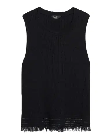rag & bone Ayan Knit Fringe Tank Top | Thumbnail 1 rag & bone Ayan Knit Fringe Tank Top | Thumbnail 1