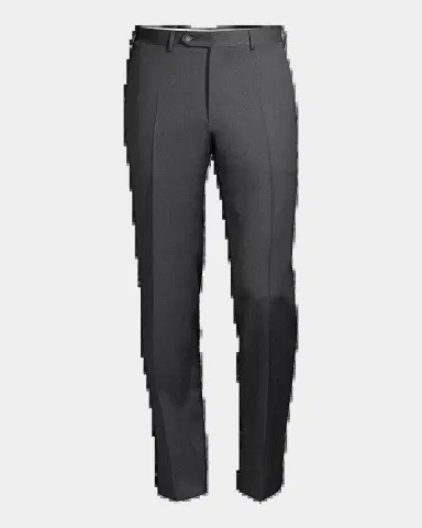 Canali Men's Pleated Wool Trousers | Thumbnail 2 Canali Men's Pleated Wool Trousers | Thumbnail 2
