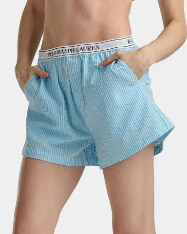 Polo Ralph Lauren Seersucker Logo-Waistband Boxer Shorts | Thumbnail 6 Polo Ralph Lauren Seersucker Logo-Waistband Boxer Shorts | Thumbnail 6