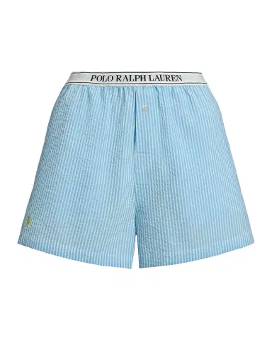 Polo Ralph Lauren Seersucker Logo-Waistband Boxer Shorts | Thumbnail 1 Polo Ralph Lauren Seersucker Logo-Waistband Boxer Shorts | Thumbnail 1