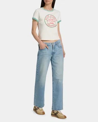 Mother The Mid-Rise Zip Rambler Skimp Jeans | Thumbnail 2 Mother The Mid-Rise Zip Rambler Skimp Jeans | Thumbnail 2