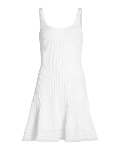 rag & bone Ayan Fringe-Trim Rib-Knit Mini Dress | Thumbnail 1 rag & bone Ayan Fringe-Trim Rib-Knit Mini Dress | Thumbnail 1