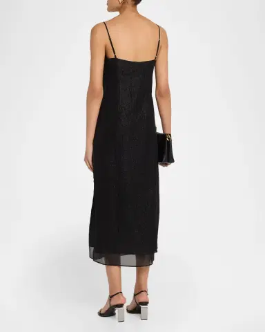 rag & bone Suki Sleeveless Crinkled Organza Midi Slip Dress | Thumbnail 3 rag & bone Suki Sleeveless Crinkled Organza Midi Slip Dress | Thumbnail 3