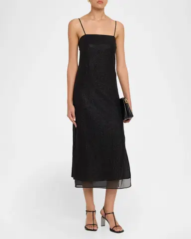 rag & bone Suki Sleeveless Crinkled Organza Midi Slip Dress | Thumbnail 4 rag & bone Suki Sleeveless Crinkled Organza Midi Slip Dress | Thumbnail 4