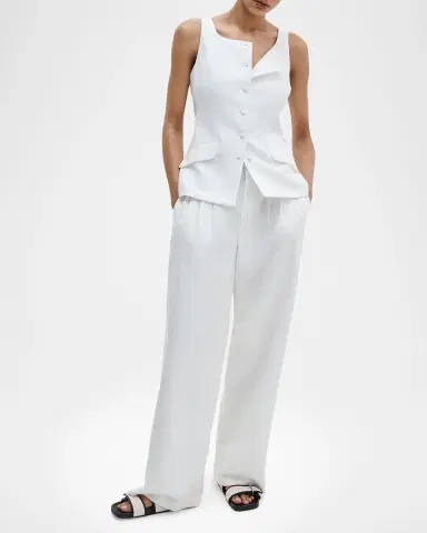 rag & bone Lola Linen Boat-Neck Vest | Thumbnail 2 rag & bone Lola Linen Boat-Neck Vest | Thumbnail 2