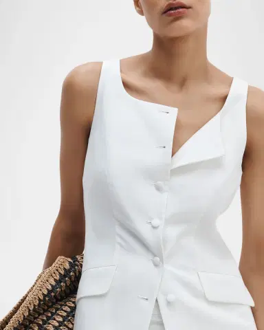 rag & bone Lola Linen Boat-Neck Vest | Thumbnail 4 rag & bone Lola Linen Boat-Neck Vest | Thumbnail 4