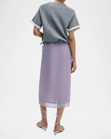 rag & bone Suki Layered Organza Midi Skirt | Thumbnail 3 rag & bone Suki Layered Organza Midi Skirt | Thumbnail 3