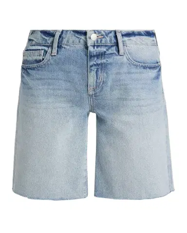 L'Agence Elise Denim Bermuda Shorts | Thumbnail 1 L'Agence Elise Denim Bermuda Shorts | Thumbnail 1