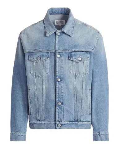 Maison Margiela Men's Cotton Denim Sports Jacket | Thumbnail 1 Maison Margiela Men's Cotton Denim Sports Jacket | Thumbnail 1