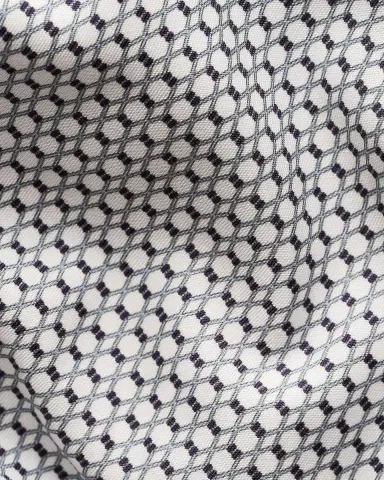 Eton Men's Geometric Print Slim-Fit Twill Shirt | Thumbnail 6 Eton Men's Geometric Print Slim-Fit Twill Shirt | Thumbnail 6