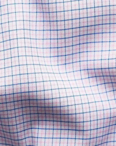 Eton Men 's Micro-Check Slim-Fit Cotton Twill Shirt | Thumbnail 4 Eton Men 's Micro-Check Slim-Fit Cotton Twill Shirt | Thumbnail 4