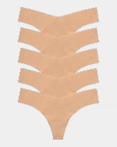 Commando Microfiber 5-Pack Thong Set | Thumbnail 2 Commando Microfiber 5-Pack Thong Set | Thumbnail 2