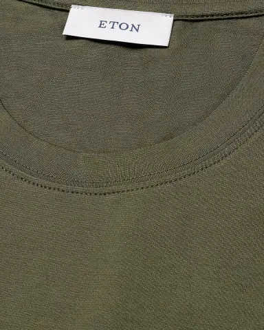 Eton Cotton-Silk Crewneck T-Shirt | Thumbnail 5 Eton Cotton-Silk Crewneck T-Shirt | Thumbnail 5