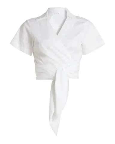 A.L.C. Brielle Cotton Wrap Top | Thumbnail 1 A.L.C. Brielle Cotton Wrap Top | Thumbnail 1
