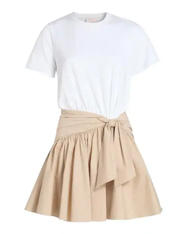 Cinq a Sept Leslie Cotton Mini Dress | Thumbnail 1 Cinq a Sept Leslie Cotton Mini Dress | Thumbnail 1