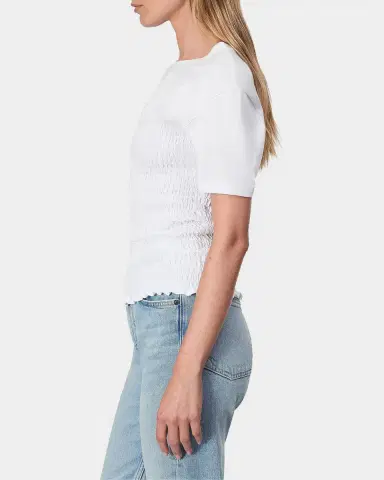 rag & bone Smocked Short-Sleeve T-Shirt | Thumbnail 6 rag & bone Smocked Short-Sleeve T-Shirt | Thumbnail 6