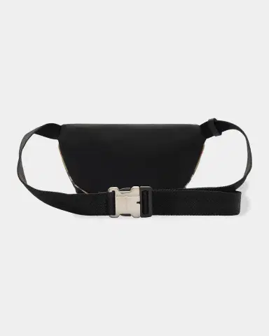 Burberry Men's EKD Stamp Check-Trim Belt Bag | Thumbnail 3 Burberry Men's EKD Stamp Check-Trim Belt Bag | Thumbnail 3