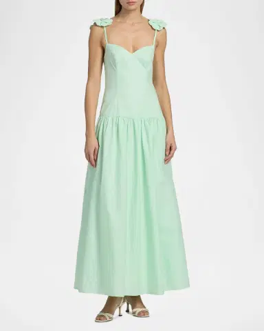 Peixoto Audrey Cotton Flower Maxi Dress | Thumbnail 4 Peixoto Audrey Cotton Flower Maxi Dress | Thumbnail 4