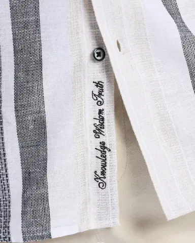 Robert Graham Men 's Makai Striped Short-Sleeve Shirt | Thumbnail 8 Robert Graham Men 's Makai Striped Short-Sleeve Shirt | Thumbnail 8