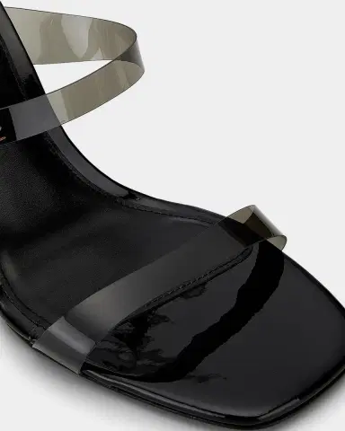Stuart Weitzman Vinnie 100MM Lucite Wedge Sandals | Thumbnail 3 Stuart Weitzman Vinnie 100MM Lucite Wedge Sandals | Thumbnail 3