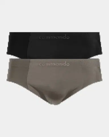 Commando Men 's Ultimate Bonded 2-Pack Micro-Tech Brief Set | Thumbnail 2 Commando Men 's Ultimate Bonded 2-Pack Micro-Tech Brief Set | Thumbnail 2
