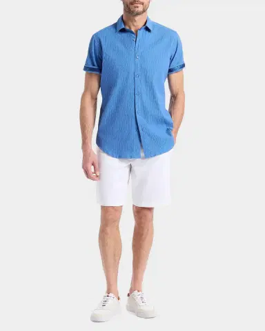 Robert Graham Thresher Seersucker Short-Sleeve Shirt | Thumbnail 2 Robert Graham Thresher Seersucker Short-Sleeve Shirt | Thumbnail 2