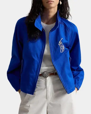 Polo Ralph Lauren Embroidered Cotton Twill Jacket | Thumbnail 3 Polo Ralph Lauren Embroidered Cotton Twill Jacket | Thumbnail 3