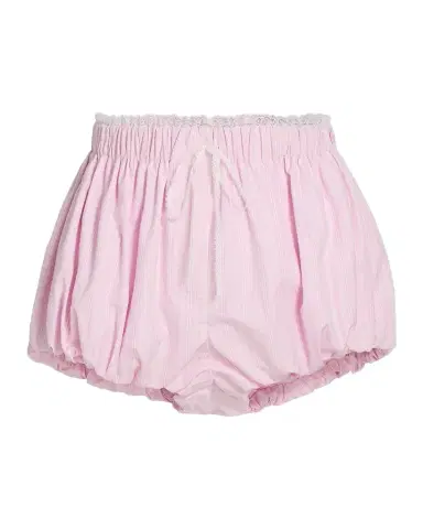 LoveShackFancy Sparrow Lace-Trimmed Striped Cotton Shorts | Thumbnail 1 LoveShackFancy Sparrow Lace-Trimmed Striped Cotton Shorts | Thumbnail 1