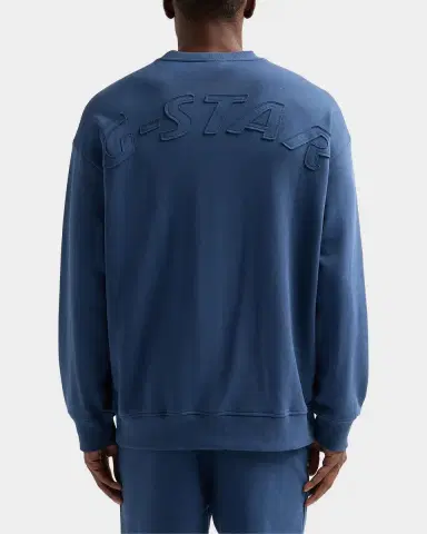 G-Star Men's Logo-Appliqué Cotton Sweatshirt | Thumbnail 3 G-Star Men's Logo-Appliqué Cotton Sweatshirt | Thumbnail 3