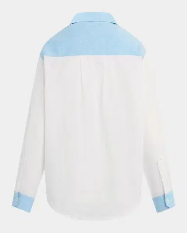 Hudson Oversized Linen Button-Front Shirt | Thumbnail 6 Hudson Oversized Linen Button-Front Shirt | Thumbnail 6
