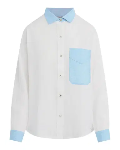 Hudson Oversized Linen Button-Front Shirt | Thumbnail 1 Hudson Oversized Linen Button-Front Shirt | Thumbnail 1