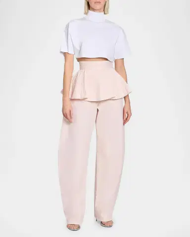 Alaïa Tinted Peplum Denim Belt | Thumbnail 2 Alaïa Tinted Peplum Denim Belt | Thumbnail 2