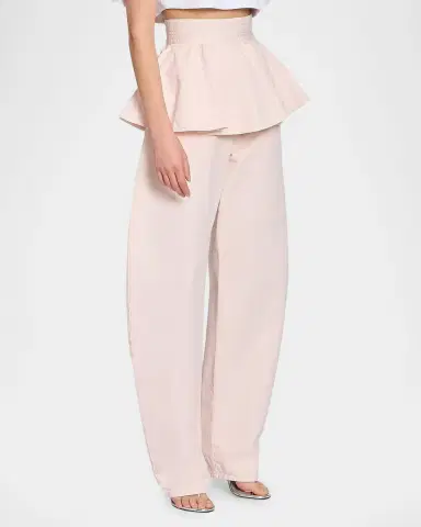 Alaïa Tinted Peplum Denim Belt | Thumbnail 4 Alaïa Tinted Peplum Denim Belt | Thumbnail 4