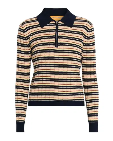 Guest In Residence Striped Track Polo | Thumbnail 1 Guest In Residence Striped Track Polo | Thumbnail 1