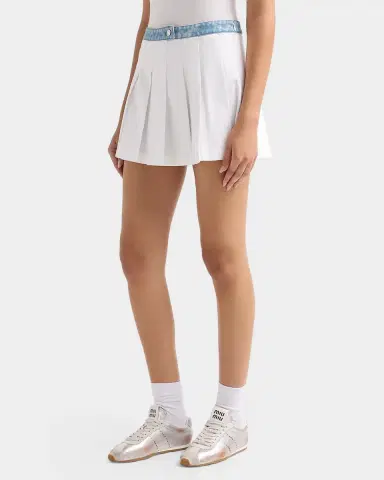 SEROYA Kelsie Pleated Mini Skirt | Thumbnail 4 SEROYA Kelsie Pleated Mini Skirt | Thumbnail 4