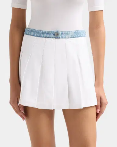 SEROYA Kelsie Pleated Mini Skirt | Thumbnail 5 SEROYA Kelsie Pleated Mini Skirt | Thumbnail 5