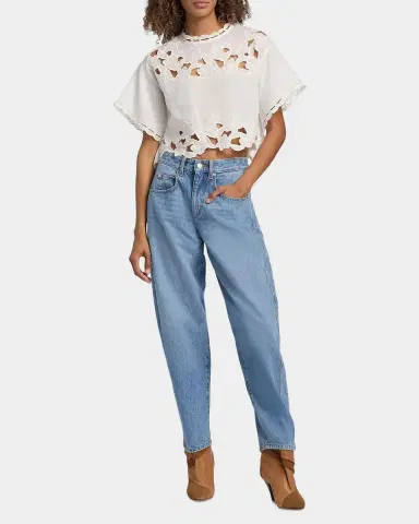Isabel Marant Relda Embroidered Top | Thumbnail 2 Isabel Marant Relda Embroidered Top | Thumbnail 2