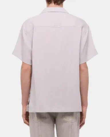 Helmut Lang Men's Relaxed-Fit Camp Collar Shirt | Thumbnail 3 Helmut Lang Men's Relaxed-Fit Camp Collar Shirt | Thumbnail 3