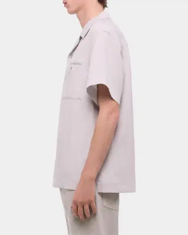 Helmut Lang Men's Relaxed-Fit Camp Collar Shirt | Thumbnail 4 Helmut Lang Men's Relaxed-Fit Camp Collar Shirt | Thumbnail 4