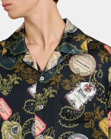 Rhude Men's Vin Bandana-Print Camp Shirt | Thumbnail 5 Rhude Men's Vin Bandana-Print Camp Shirt | Thumbnail 5