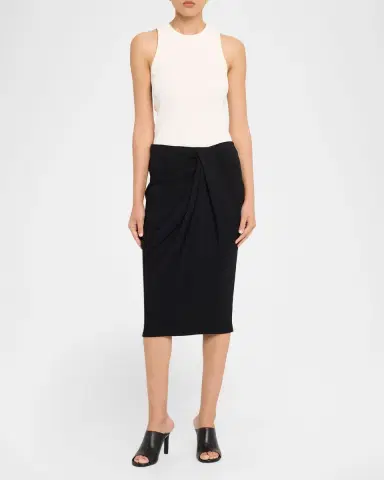 Co Draped Pencil Skirt | Thumbnail 2 Co Draped Pencil Skirt | Thumbnail 2
