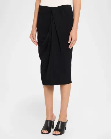 Co Draped Pencil Skirt | Thumbnail 4 Co Draped Pencil Skirt | Thumbnail 4
