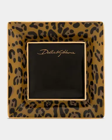 Dolce & Gabbana Printed Square Porcelain Trinket Tray | Thumbnail 2 Dolce & Gabbana Printed Square Porcelain Trinket Tray | Thumbnail 2