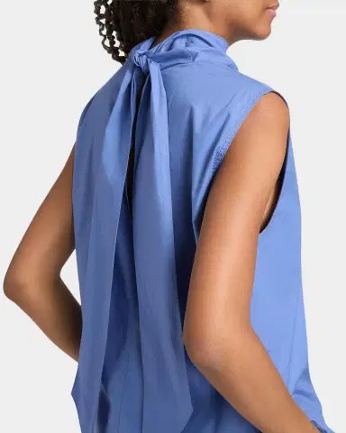 Brandon Maxwell The Finn Cotton Sleeveless Top | Thumbnail 5 Brandon Maxwell The Finn Cotton Sleeveless Top | Thumbnail 5