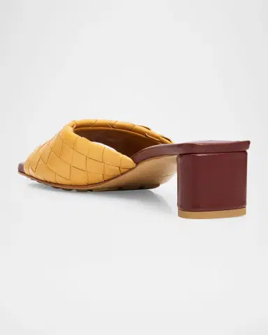 Bottega Veneta Livia 40MM Leather Mules | Thumbnail 4 Bottega Veneta Livia 40MM Leather Mules | Thumbnail 4