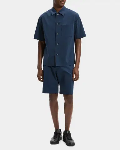 Theory Men's Woven Overshirt | Thumbnail 2 Theory Men's Woven Overshirt | Thumbnail 2
