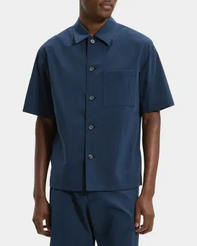 Theory Men's Woven Overshirt | Thumbnail 4 Theory Men's Woven Overshirt | Thumbnail 4